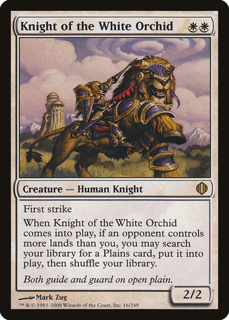 Knight of the White Orchid [Shards of Alara] | Enigma On Main