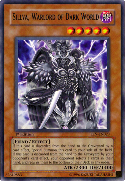 Sillva, Warlord of Dark World [EEN-EN023] Rare | Enigma On Main