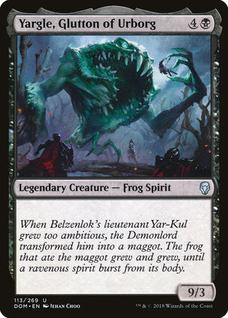 Yargle, Glutton of Urborg [Dominaria] | Enigma On Main