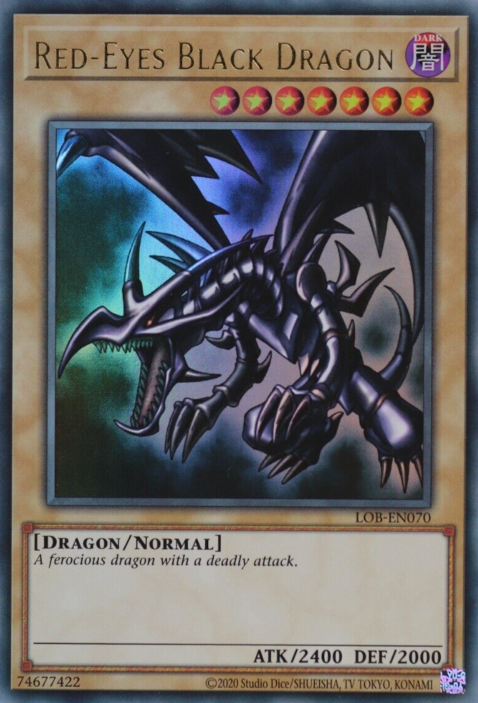 Red-Eyes Black Dragon (25th Anniversary) [LOB-EN070] Ultra Rare | Enigma On Main