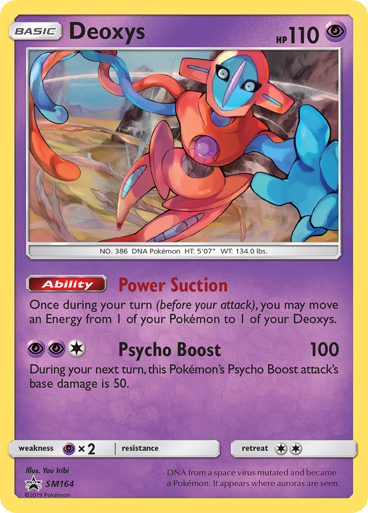 Deoxys (SM164) [Sun & Moon: Black Star Promos] | Enigma On Main