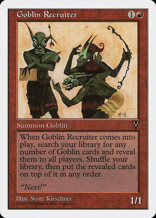 Goblin Recruiter [Anthologies] | Enigma On Main