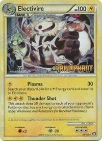 Electivire (20/102) (Staff Prerelease Promo) [HeartGold & SoulSilver: Black Star Promos] | Enigma On Main