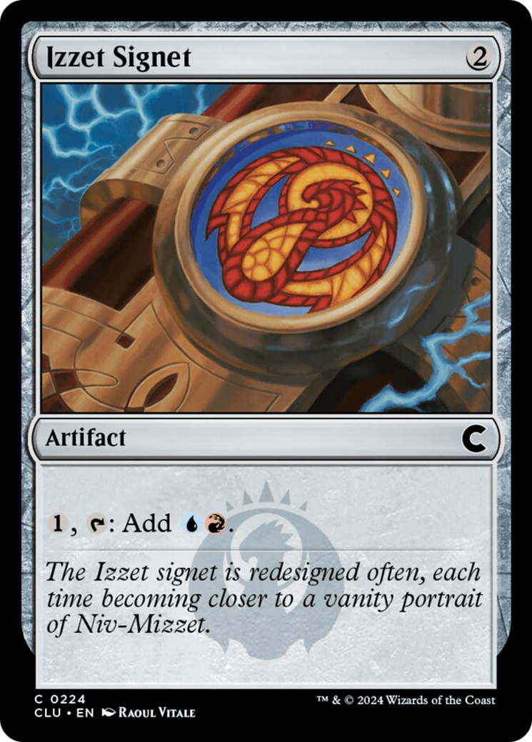 Izzet Signet [Ravnica: Clue Edition] | Enigma On Main