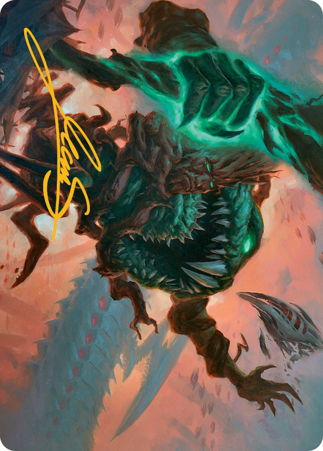 Yargle and Multani Art Card (Gold-Stamped Signature) [March of the Machine Art Series] | Enigma On Main