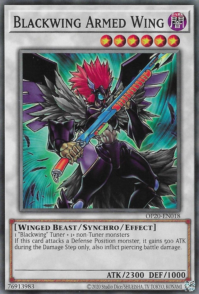 Blackwing Armed Wing [OP20-EN018] Common | Enigma On Main