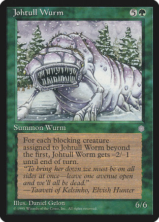 Johtull Wurm [Ice Age] | Enigma On Main