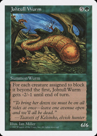 Johtull Wurm [Fifth Edition] | Enigma On Main