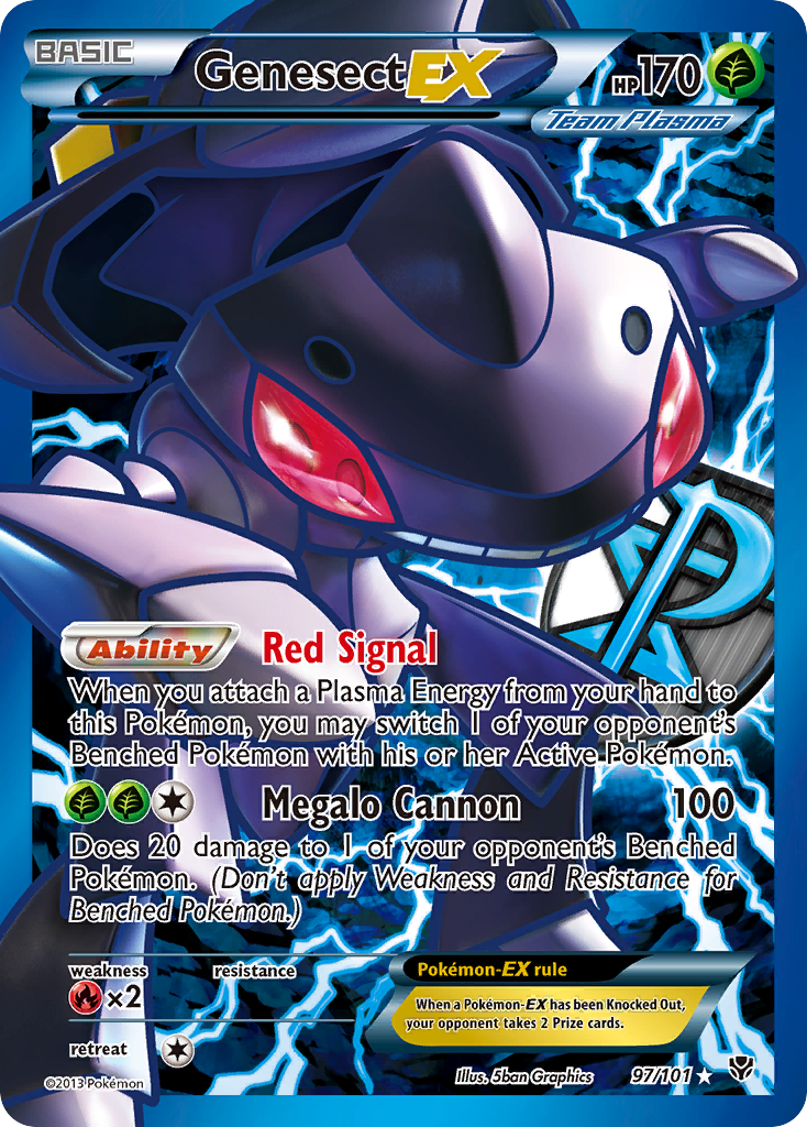 Genesect EX (97/101) [Black & White: Plasma Blast] | Enigma On Main