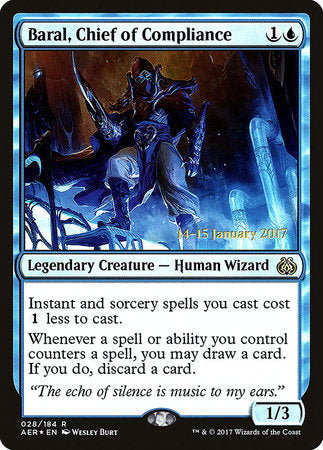 Baral, Chief of Compliance [Aether Revolt Promos] | Enigma On Main