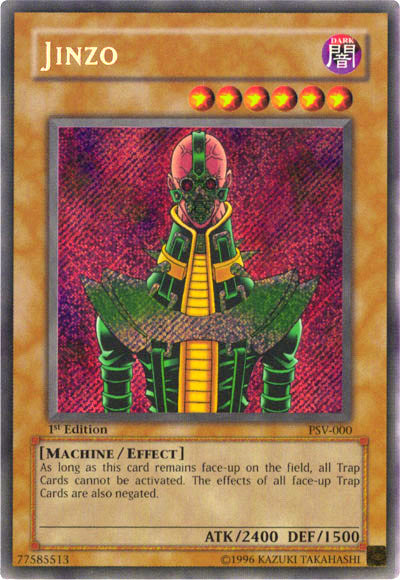 Jinzo [PSV-000] Secret Rare | Enigma On Main