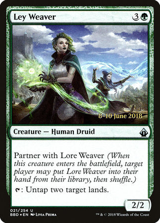 Ley Weaver [Battlebond Promos] | Enigma On Main