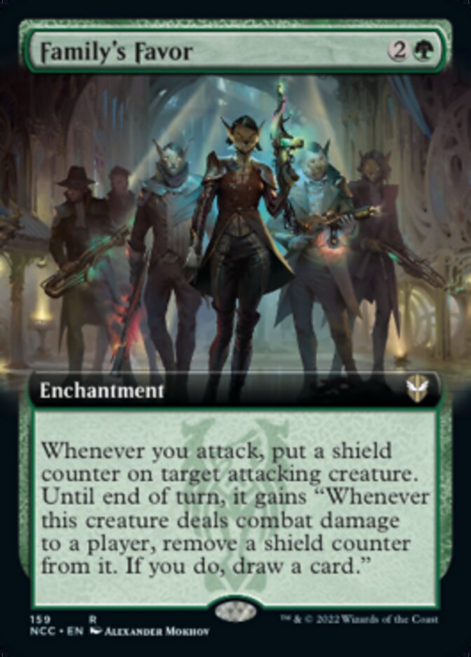 Family's Favor (Extended Art) [Streets of New Capenna Commander] | Enigma On Main