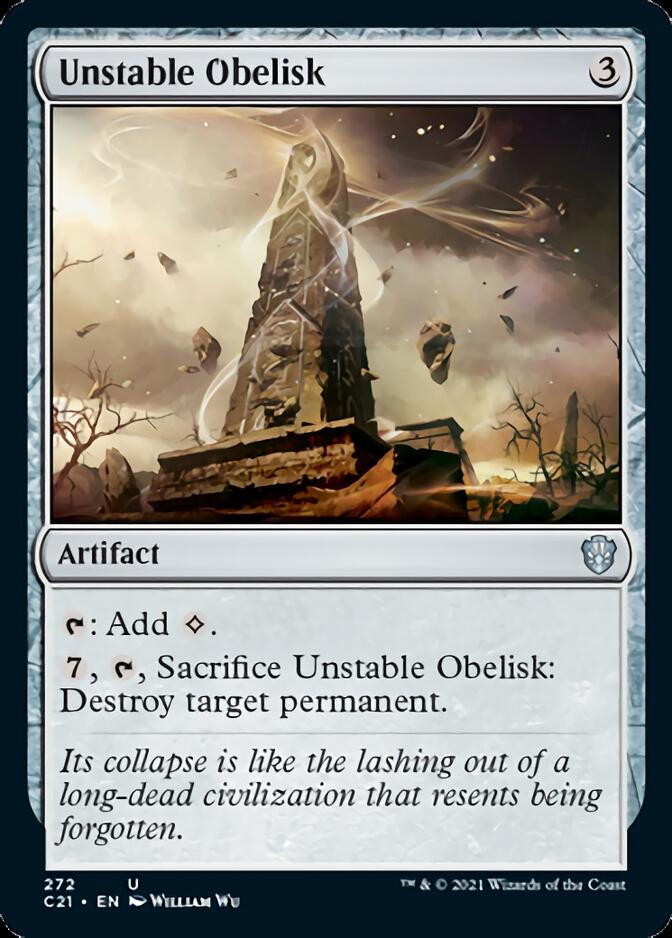 Unstable Obelisk [Commander 2021] | Enigma On Main