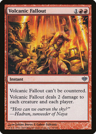 Volcanic Fallout [Conflux] | Enigma On Main