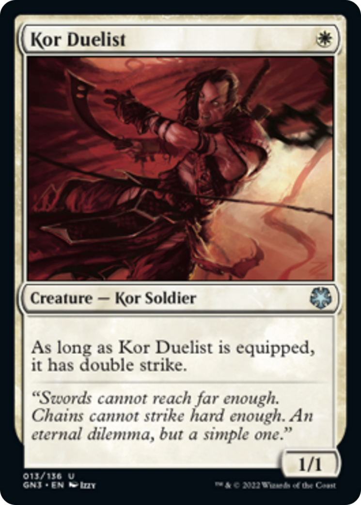 Kor Duelist [Game Night: Free-for-All] | Enigma On Main