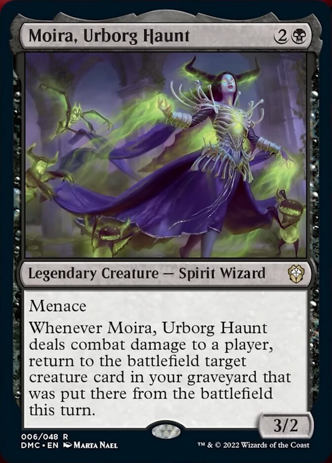 Moira, Urborg Haunt [Dominaria United Commander] | Enigma On Main