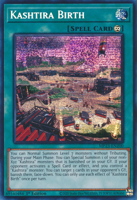 Kashtira Birth [MP23-EN200] Prismatic Secret Rare | Enigma On Main