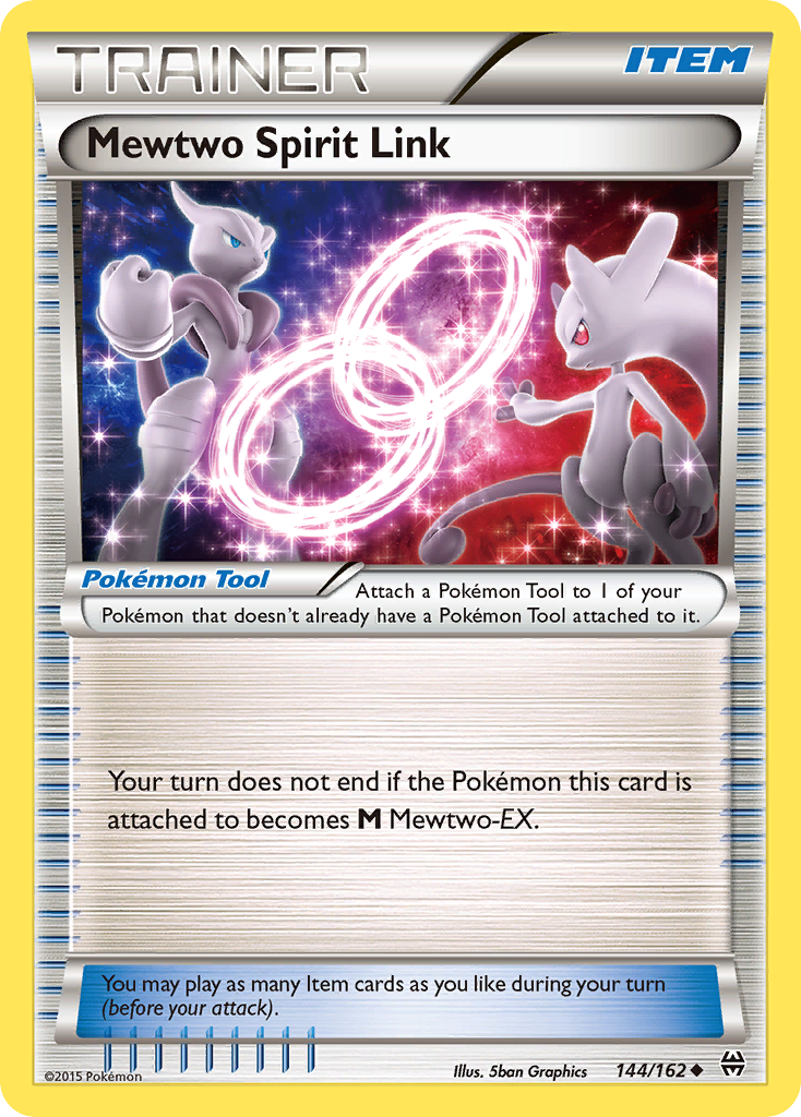 Mewtwo Spirit Link (144/162) [XY: BREAKthrough] | Enigma On Main