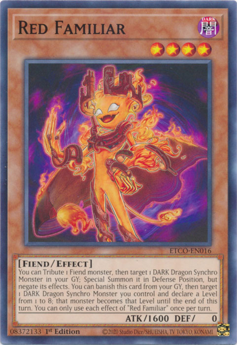 Red Familiar [ETCO-EN016] Common | Enigma On Main