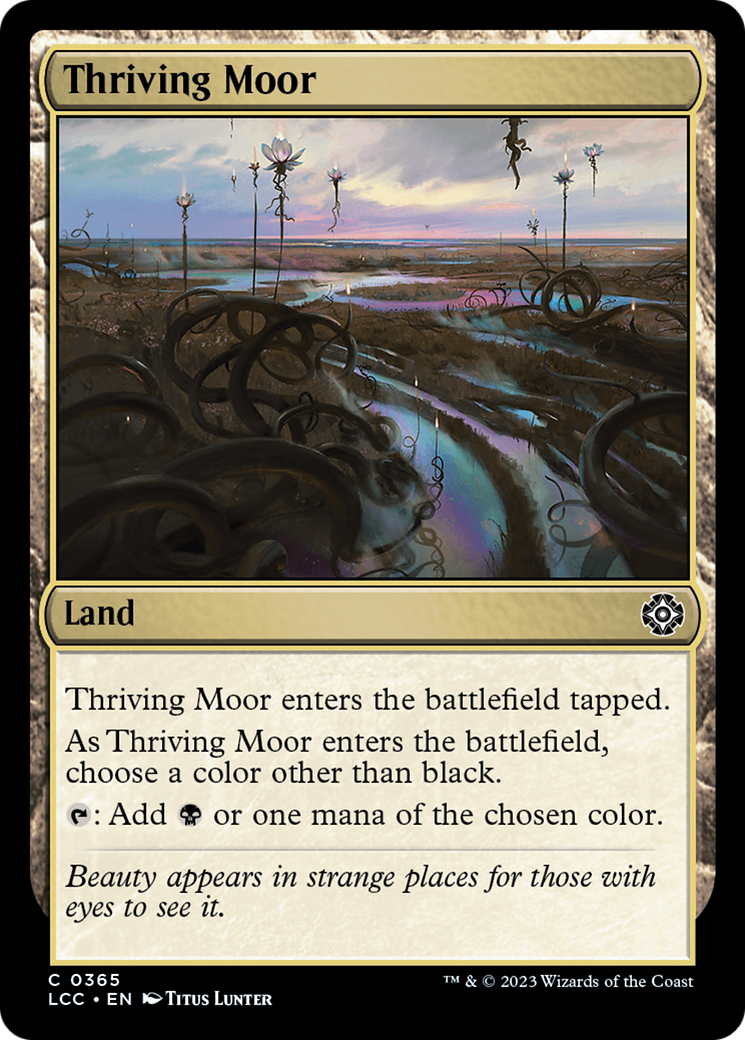 Thriving Moor [The Lost Caverns of Ixalan Commander] | Enigma On Main