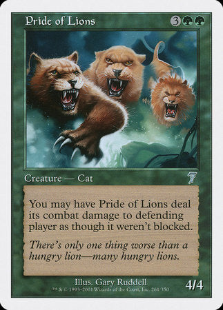 Pride of Lions [Seventh Edition] | Enigma On Main
