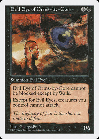 Evil Eye of Orms-by-Gore [Fifth Edition] | Enigma On Main