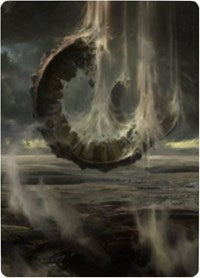 Wasteland Art Card [Zendikar Rising Art Series] | Enigma On Main