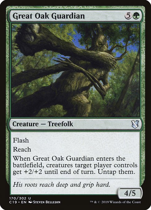 Great Oak Guardian [Commander 2019] | Enigma On Main