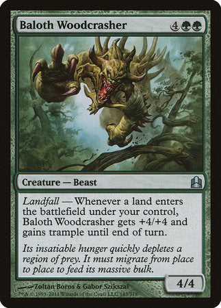 Baloth Woodcrasher [Commander 2011] | Enigma On Main