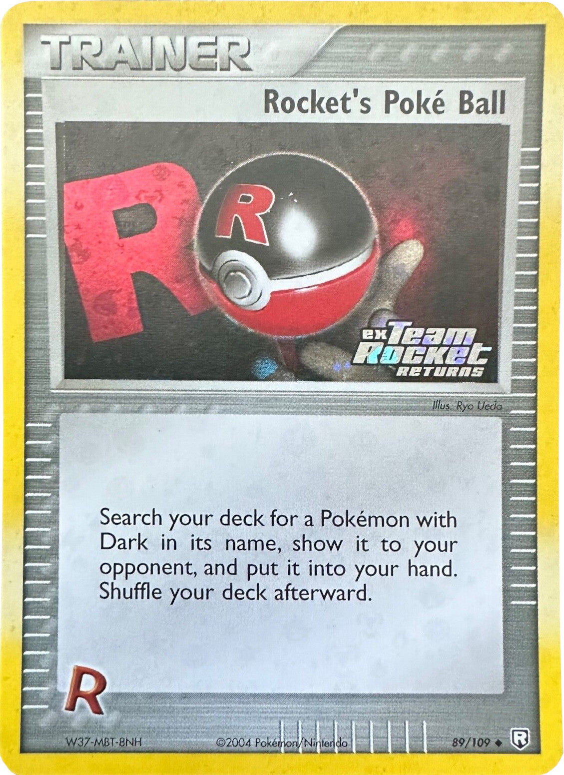 Rocket's Poke Ball (89/109) (Stamped) [EX: Team Rocket Returns] | Enigma On Main