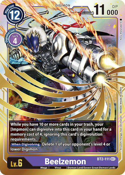 Beelzemon [BT2-111] [Release Special Booster Ver.1.0] | Enigma On Main