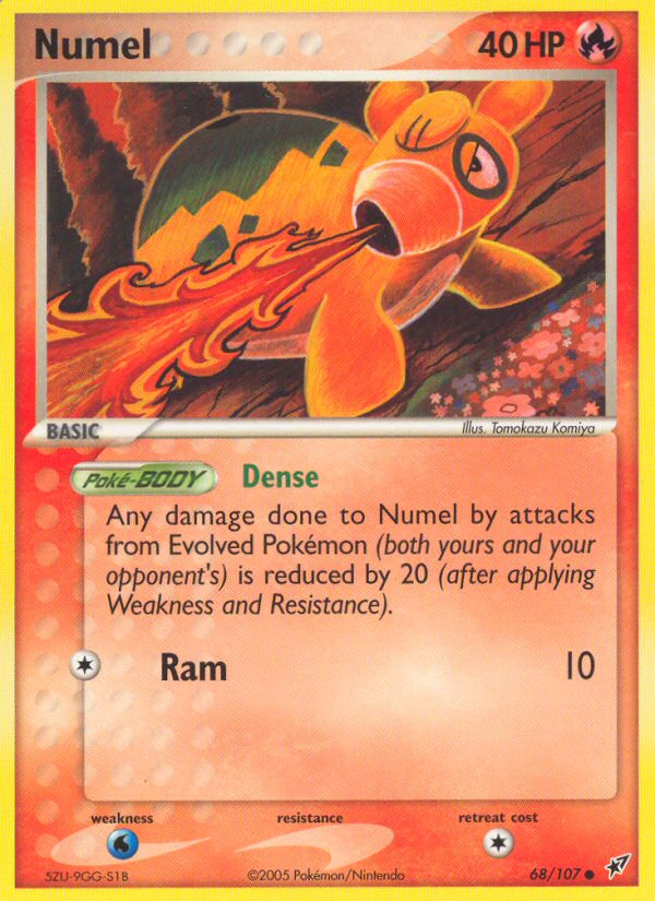 Numel (68/107) [EX: Deoxys] | Enigma On Main