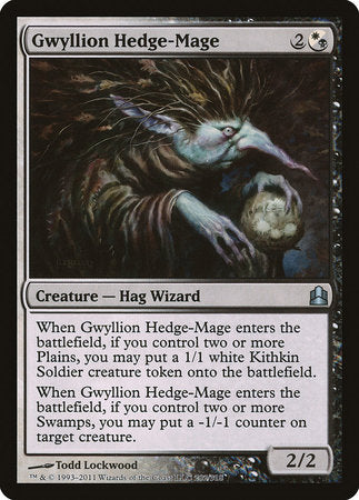 Gwyllion Hedge-Mage [Commander 2011] | Enigma On Main