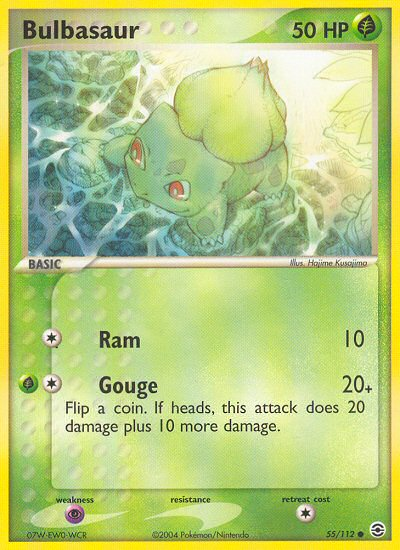 Bulbasaur (55/112) [EX: FireRed & LeafGreen] | Enigma On Main