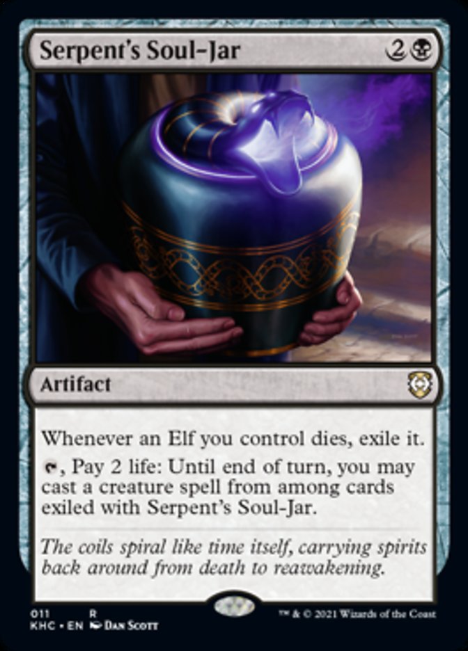 Serpent's Soul-Jar [Kaldheim Commander] | Enigma On Main