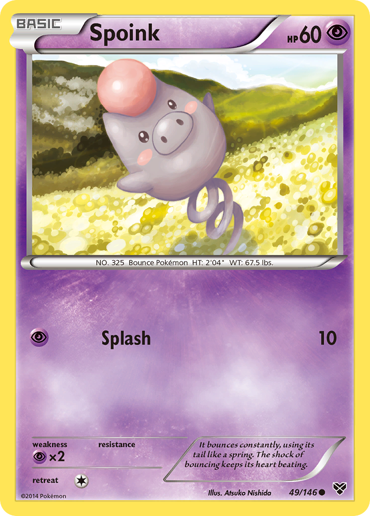 Spoink (49/146) [XY: Base Set] | Enigma On Main