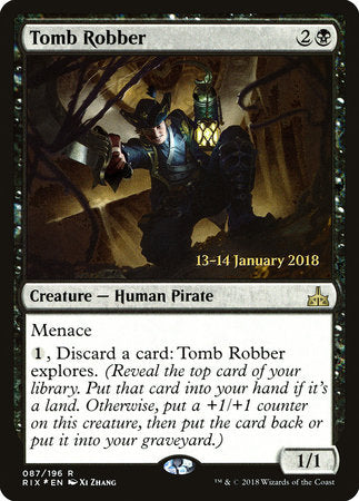 Tomb Robber [Rivals of Ixalan Promos] | Enigma On Main