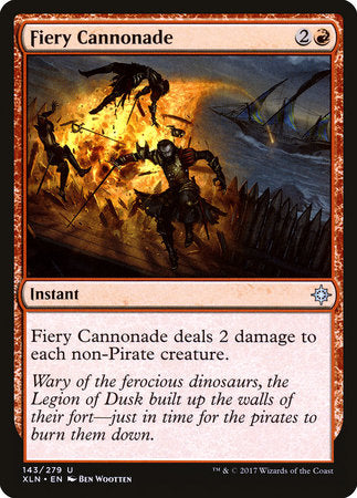 Fiery Cannonade [Ixalan] | Enigma On Main