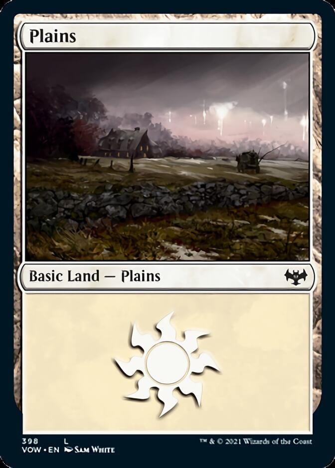 Plains (398) [Innistrad: Crimson Vow] | Enigma On Main