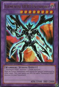 Elemental HERO Escuridao [Yu-Gi-Oh! GX Manga Promotional Cards] [YG09-EN001] | Enigma On Main