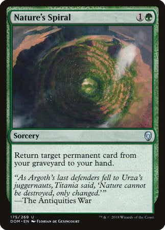 Nature's Spiral [Dominaria] | Enigma On Main