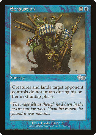 Exhaustion [Urza's Saga] | Enigma On Main