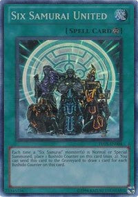 Six Samurai United [Turbo Pack: Booster Five] [TU05-EN004] | Enigma On Main