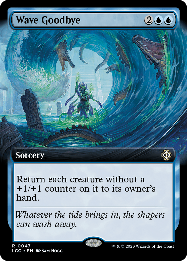 Wave Goodbye (Extended Art) [The Lost Caverns of Ixalan Commander] | Enigma On Main