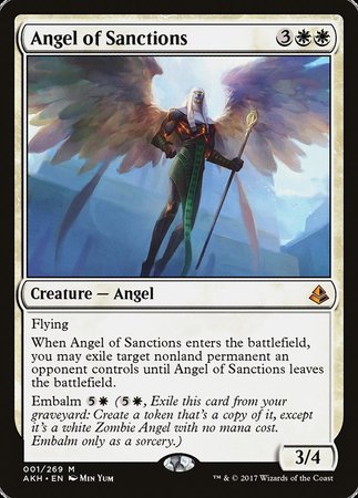 Angel of Sanctions [Amonkhet] | Enigma On Main
