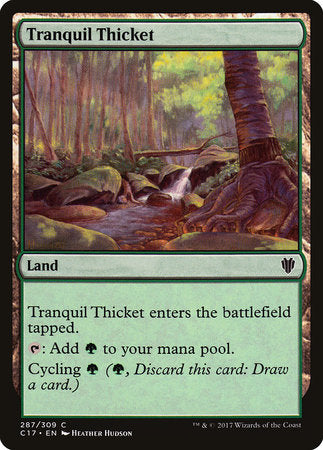 Tranquil Thicket [Commander 2017] | Enigma On Main