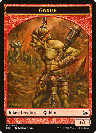 Goblin Token [Duel Decks: Mind vs. Might Tokens] | Enigma On Main