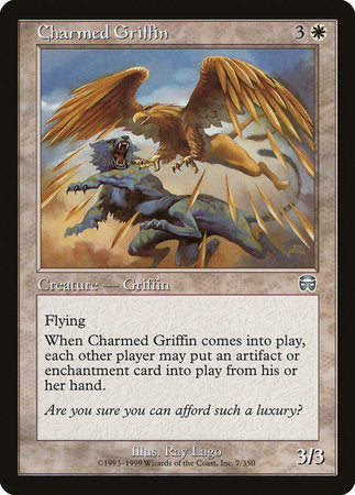 Charmed Griffin [Mercadian Masques] | Enigma On Main