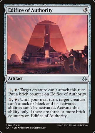 Edifice of Authority [Amonkhet] | Enigma On Main